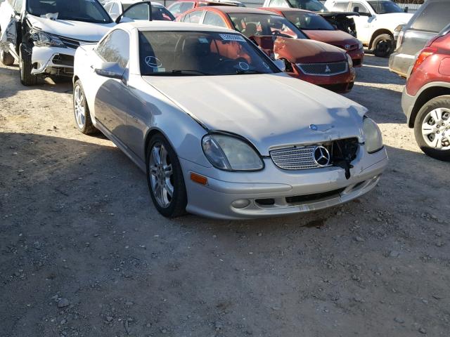 WDBKK65F34F299701 - 2004 MERCEDES-BENZ SLK 320 SILVER photo 1