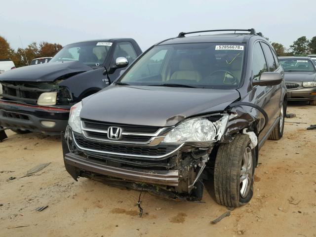 5J6RE3H73BL016233 - 2011 HONDA CR-V EXL GRAY photo 2