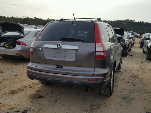 5J6RE3H73BL016233 - 2011 HONDA CR-V EXL GRAY photo 4