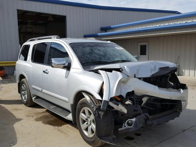 5N1BA0ND6DN609499 - 2013 NISSAN ARMADA SV GRAY photo 1