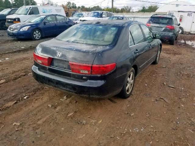 1HGCM56865A018338 - 2005 HONDA ACCORD EX BLACK photo 4