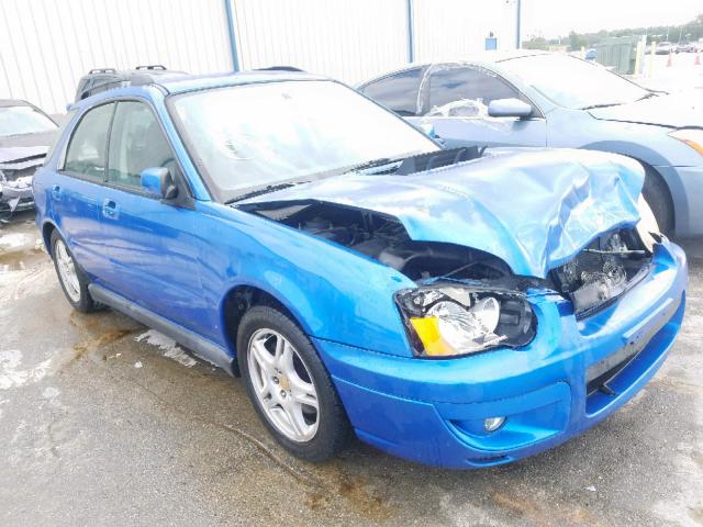 JF1GG29654G801930 - 2004 SUBARU IMPREZA WR BLUE photo 1