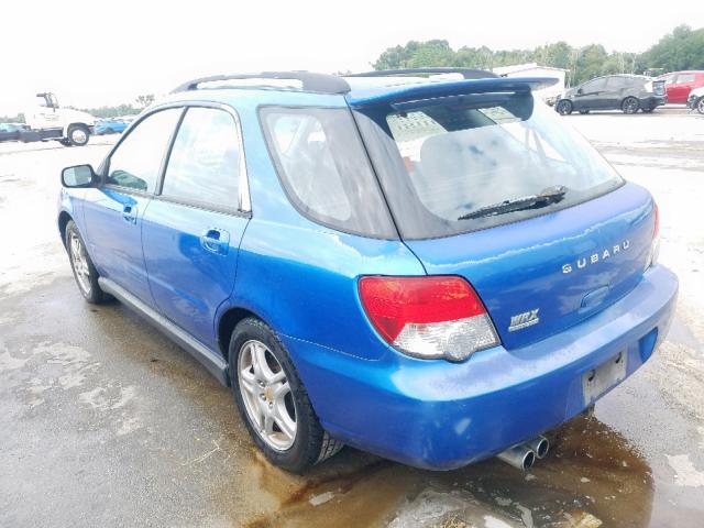 JF1GG29654G801930 - 2004 SUBARU IMPREZA WR BLUE photo 3