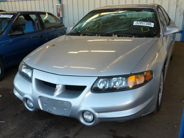 1G2HZ5412Y4200993 - 2000 PONTIAC BONNEVILLE SILVER photo 2