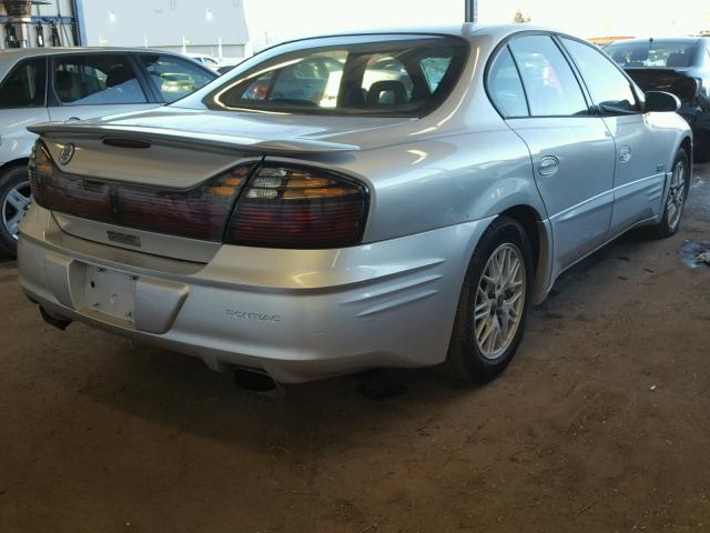 1G2HZ5412Y4200993 - 2000 PONTIAC BONNEVILLE SILVER photo 4