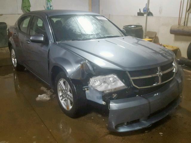 1B3CC1FB5AN230397 - 2010 DODGE AVENGER EX BLUE photo 1