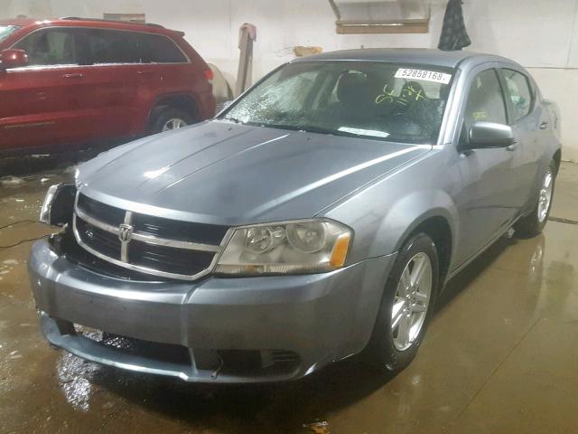 1B3CC1FB5AN230397 - 2010 DODGE AVENGER EX BLUE photo 2