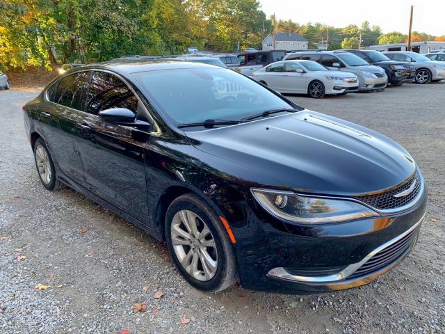 1C3CCCAB8FN612131 - 2015 CHRYSLER 200 LIMITE BLACK photo 1