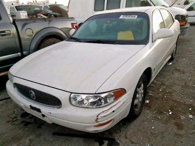 1G4HP54KX14283777 - 2001 BUICK LESABRE CU WHITE photo 2