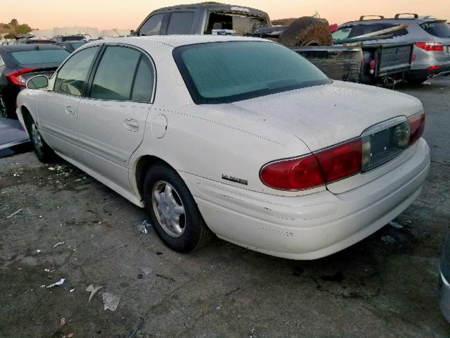 1G4HP54KX14283777 - 2001 BUICK LESABRE CU WHITE photo 3