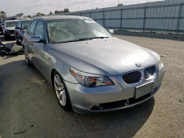 WBANB53587CP05784 - 2007 BMW 550 I SILVER photo 1