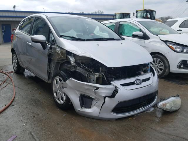 3FADP4EJ4BM134425 - 2011 FORD FIESTA SE SILVER photo 1