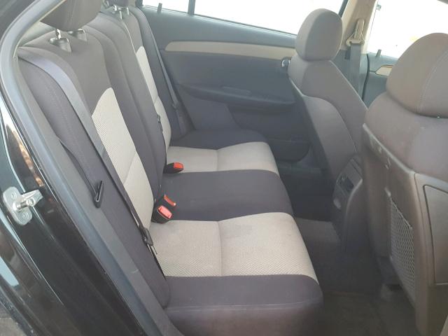 1G1ZH57B79F150355 - 2009 CHEVROLET MALIBU 1LT BLACK photo 6