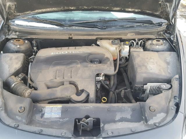 1G1ZH57B79F150355 - 2009 CHEVROLET MALIBU 1LT BLACK photo 7