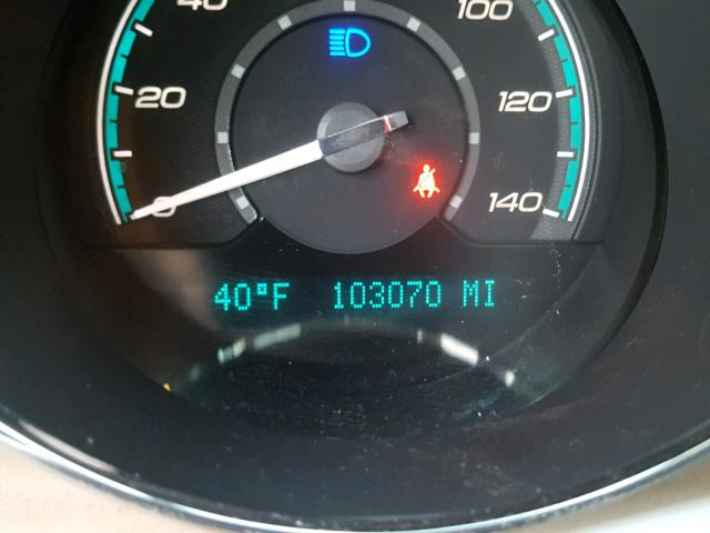 1G1ZH57B79F150355 - 2009 CHEVROLET MALIBU 1LT BLACK photo 8