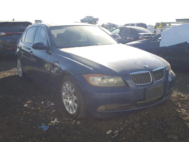 WBAVB33576KS37779 - 2006 BMW 330 I BLUE photo 1