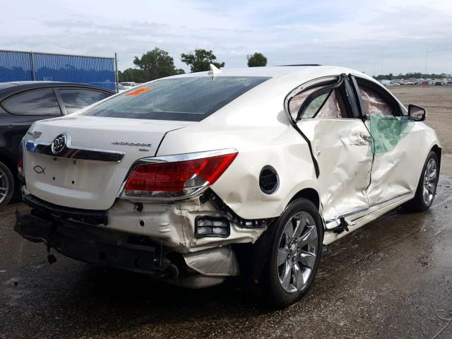 1G4GC5EG7AF148701 - 2010 BUICK LACROSSE C WHITE photo 4