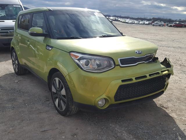 KNDJX3A52E7714402 - 2014 KIA SOUL ! GREEN photo 1