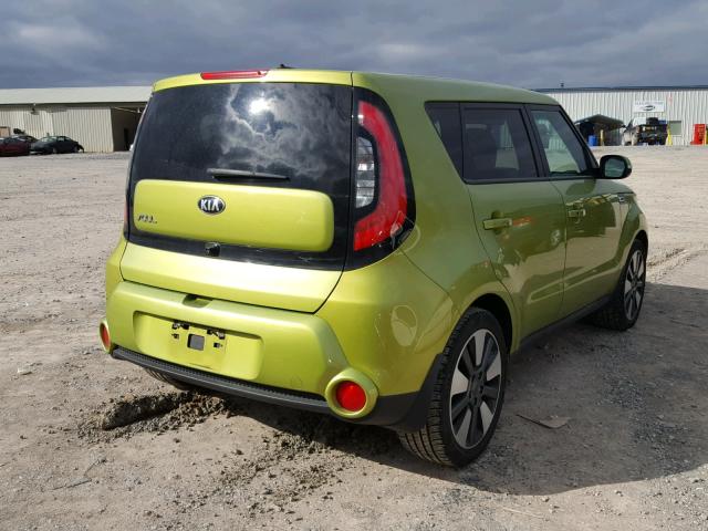 KNDJX3A52E7714402 - 2014 KIA SOUL ! GREEN photo 4