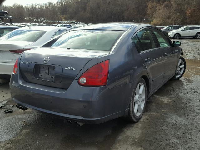 1N4BA41EX7C831916 - 2007 NISSAN MAXIMA SE GRAY photo 4