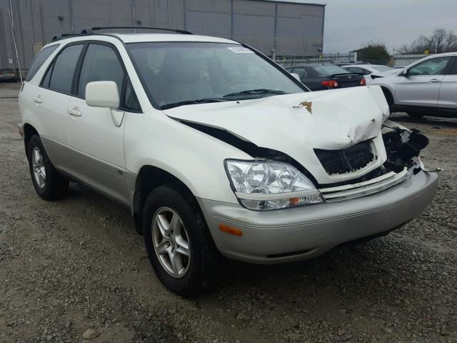 JTJGF10U030164176 - 2003 LEXUS RX 300 WHITE photo 1