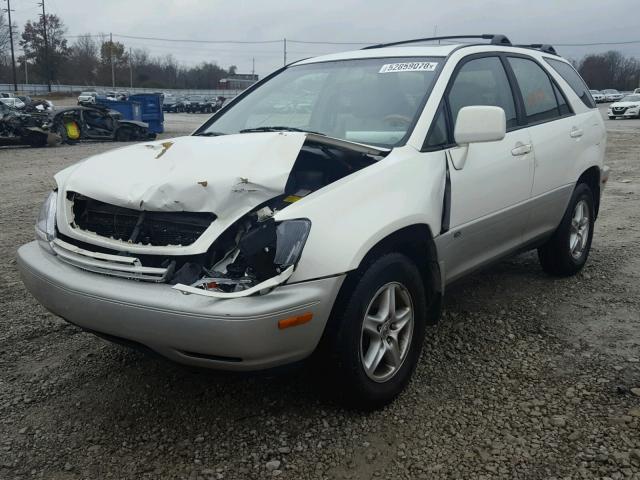 JTJGF10U030164176 - 2003 LEXUS RX 300 WHITE photo 2