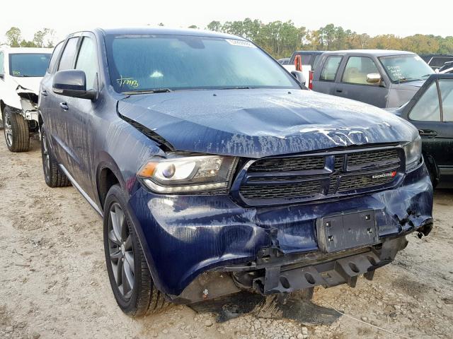 1C4RDHDG3JC281678 - 2018 DODGE DURANGO GT BLUE photo 1