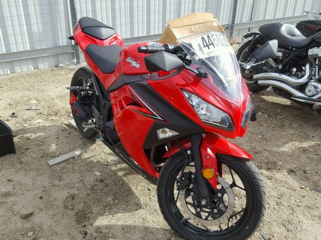 JKAEX8A13GDA26857 - 2016 KAWASAKI EX300 A RED photo 1