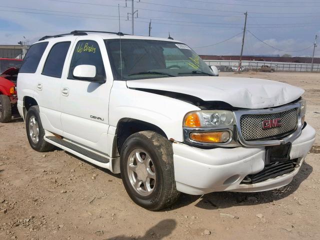 1GKEK63U04J288639 - 2004 GMC YUKON DENA WHITE photo 1