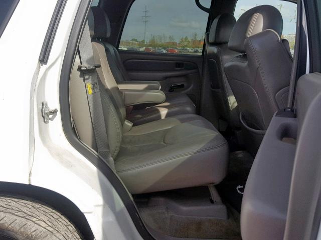 1GKEK63U04J288639 - 2004 GMC YUKON DENA WHITE photo 6