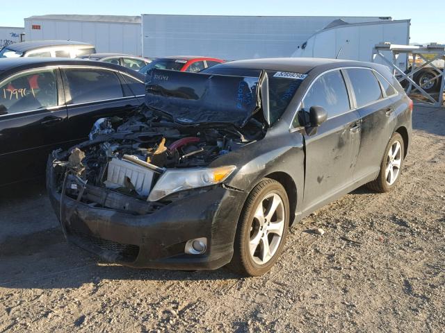 4T3ZK3BB8BU039077 - 2011 TOYOTA VENZA BASE BLACK photo 2