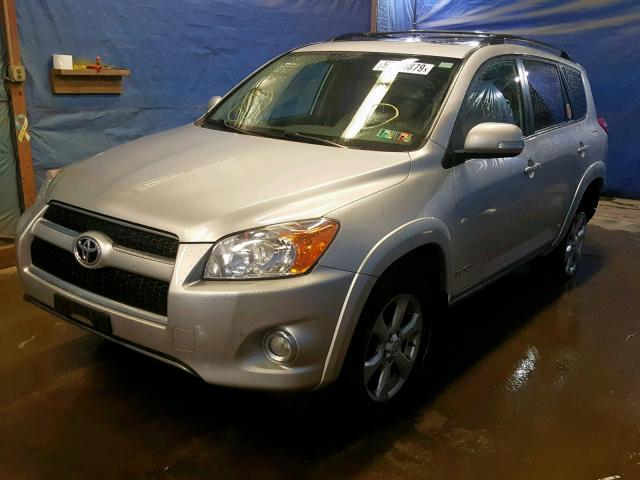 2T3DF4DV0AW054084 - 2010 TOYOTA RAV4 LIMIT SILVER photo 2