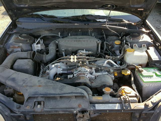 4S3BH665117642064 - 2001 SUBARU LEGACY OUT BLUE photo 7