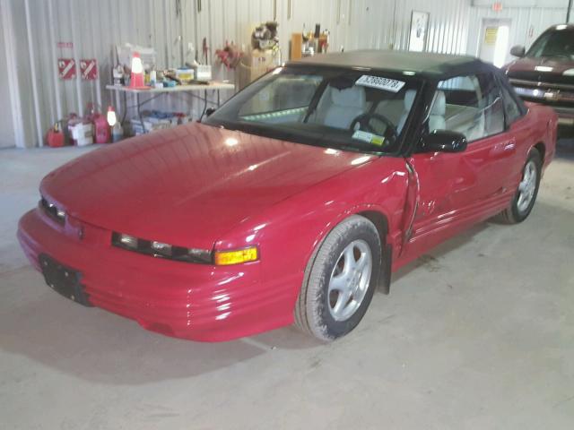 1G3WT35MXRD364124 - 1994 OLDSMOBILE CUTLASS SU RED photo 2