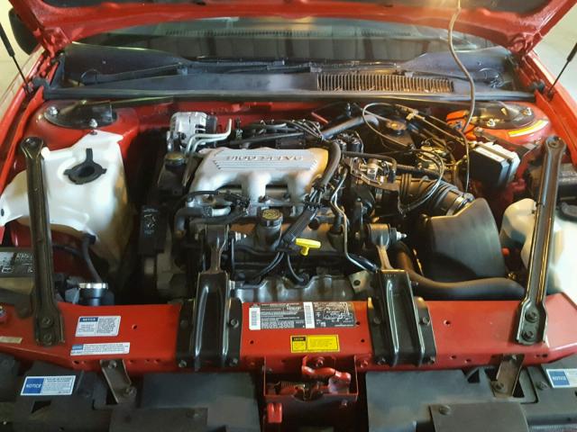 1G3WT35MXRD364124 - 1994 OLDSMOBILE CUTLASS SU RED photo 7