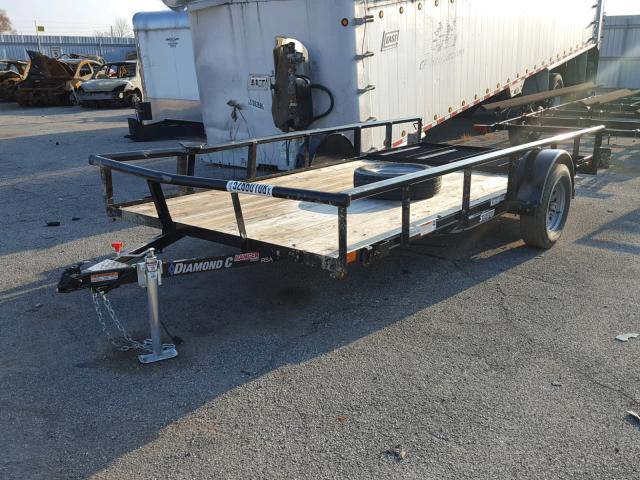 46UFU1415J1203184 - 2018 UTILITY TRAILER BLACK photo 2
