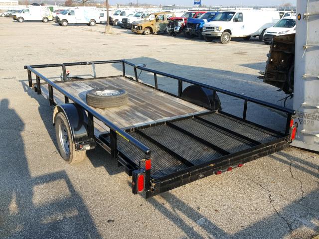 46UFU1415J1203184 - 2018 UTILITY TRAILER BLACK photo 3