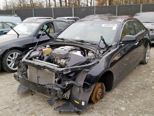 1G6AG5RX6D0167727 - 2013 CADILLAC ATS BLACK photo 2