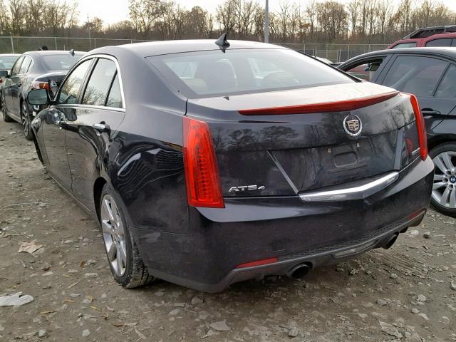 1G6AG5RX6D0167727 - 2013 CADILLAC ATS BLACK photo 3