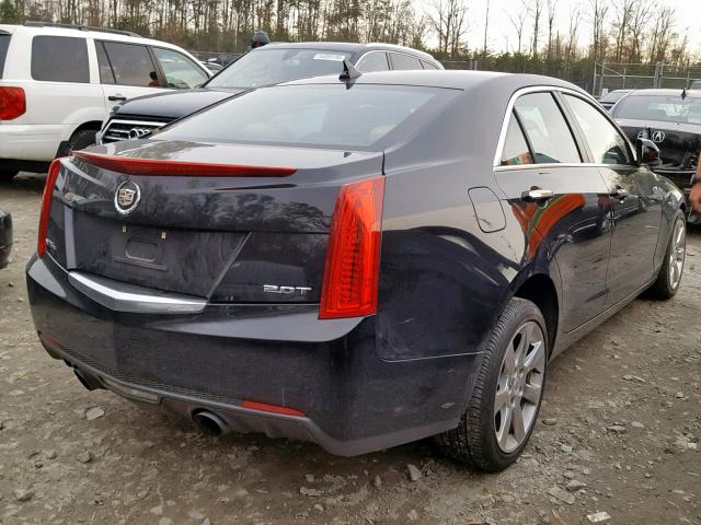 1G6AG5RX6D0167727 - 2013 CADILLAC ATS BLACK photo 4