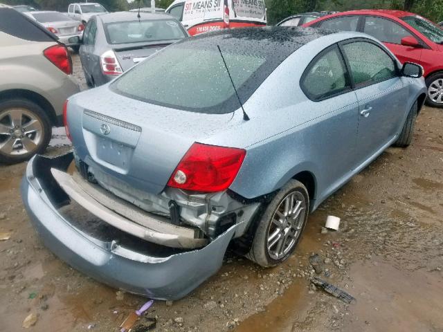 JTKDE177170182693 - 2007 TOYOTA SCION TC ლურჯი ფოტო 4