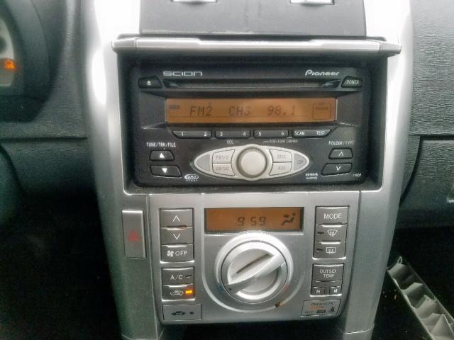JTKDE177170182693 - 2007 TOYOTA SCION TC ლურჯი ფოტო 9