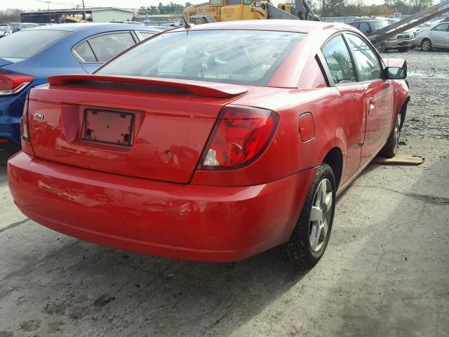 1G8AN15F17Z194272 - 2007 SATURN ION LEVEL 红色 照片 4