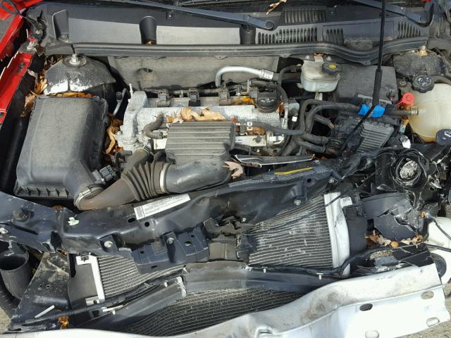 1G8AN15F17Z194272 - 2007 SATURN ION LEVEL 红色 照片 7