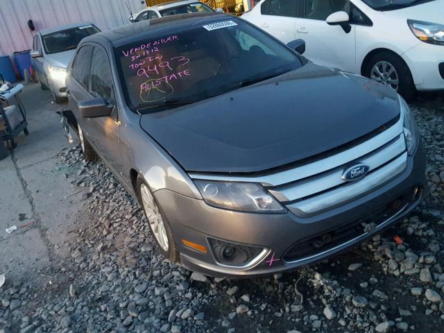 3FADP0L37CR241535 - 2012 FORD FUSION HYB SILVER photo 1