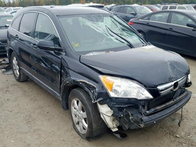 JHLRE487X9C017078 - 2009 HONDA CR-V EXL BLACK photo 1