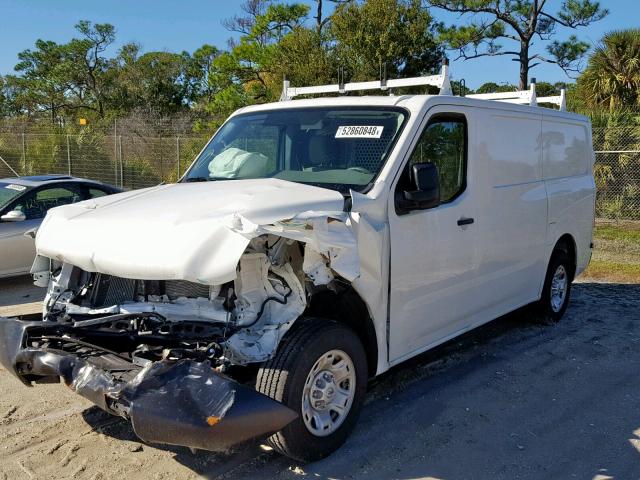 1N6BF0KM9JN807691 - 2018 NISSAN NV 1500 S WHITE photo 2