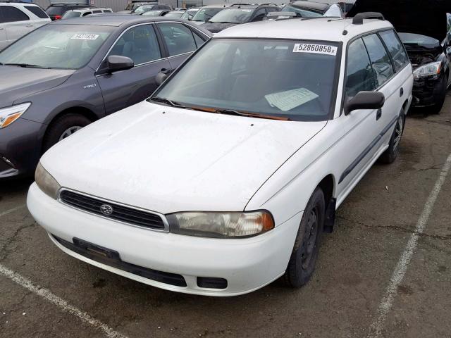 4S3BK4251T6306239 - 1996 SUBARU LEGACY BRI WHITE photo 2