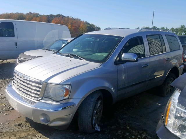 1A8HW58N67F538054 - 2007 CHRYSLER ASPEN LIMI SILVER photo 2