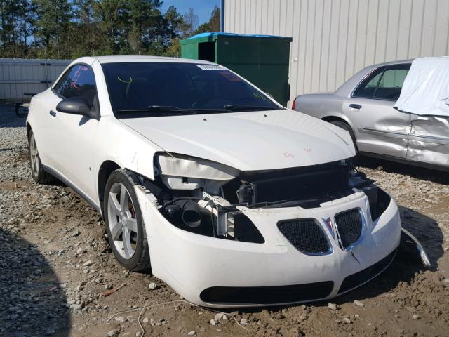 1G2ZH361774150647 - 2007 PONTIAC G6 GT WHITE photo 1